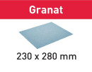 Slippapper 230x280 P100 GR/10 Granat