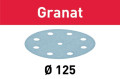 Slippapper STF D125/8 P40 GR/10 Granat